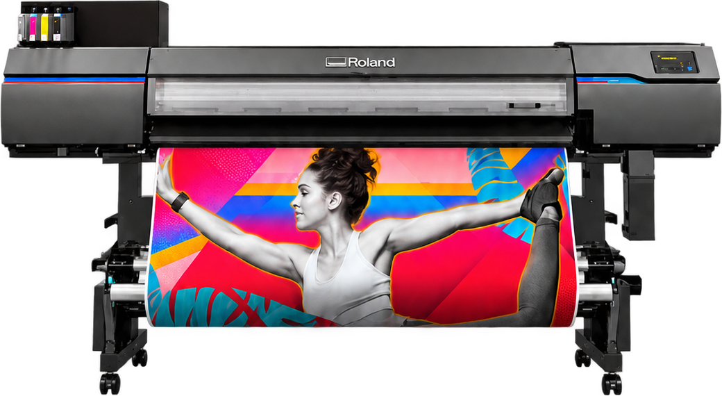 מדפסת Roland DGXPRESS ER-641 עם הדפס צבעוני רחב